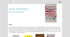 Desktop Screenshot of janeisenberg.com